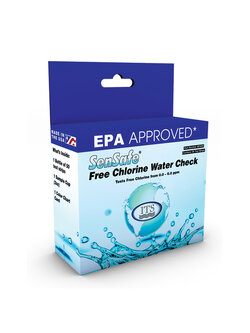 กระดาษวัดคลอรีน (0-6ppm) Free Chlorine Water Check