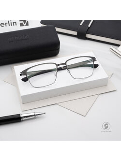 กรอบแว่น IC BERLIN Kenny Gunmetal