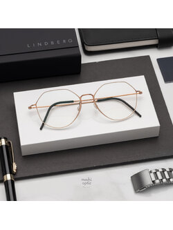แว่นสายตา Lindberg Thintanium 035 14BF2 5540 T850 PU15