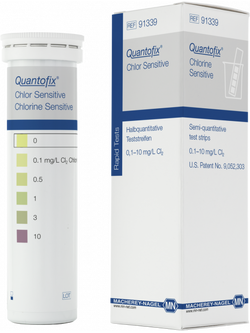 QUANTOFIX® Chlorine Sensitive test strips 91339 กระดาษทดสอบคลอรีนทั้งหมด