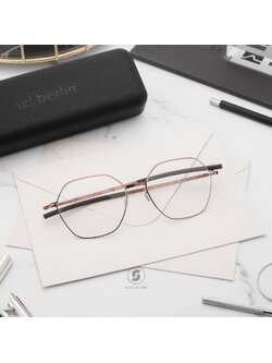 กรอบแว่น IC BERLIN Halny Shiny Copper
