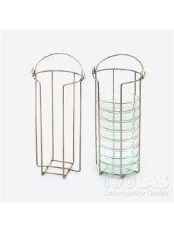 สแตนเลสใส่จานเพาะเชื้อ PETRI DISH HOLDER STAINLESS - ISOLAB