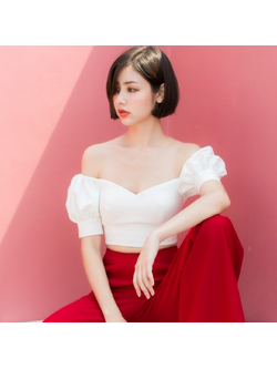Lism S-017 Sweet Flame Top เสื้อเปิดไหล่สุดปัง