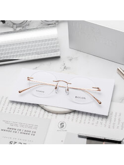 แว่นสายตา BOLON รุ่น Tasmania BT1590 B30 Rose Gold