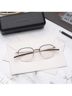 กรอบแว่น IC BERLIN Notos Bronze-Black Matte Pop