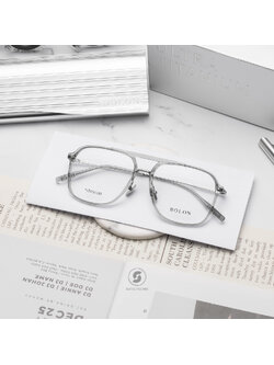 แว่นสายตา BOLON รุ่น BT6021 B16 Transparent Grey / Silver