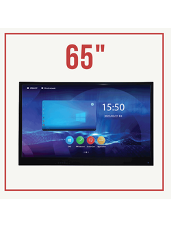 จอสัมผัส 65" 4K สำหรับประชุม/เรียน - Hoshi i-Pro Board IPB6513P Android 13 RAM16GB ROM256GB