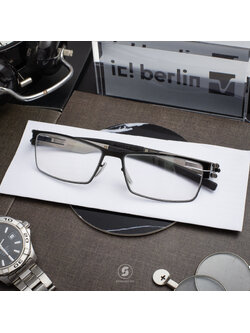 กรอบแว่น IC BERLIN Peter C. Gunmetal