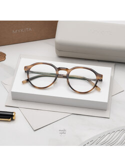 แว่นสายตา MYKITA SAGA Striped Brown Mocca