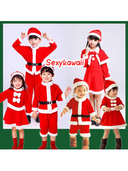 ชุดซานต้าเด็ก ชุดคริสมาสต์เด็กชาย-หญิง