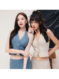 Lism S-054 Power Muse Halter เสื้อกล้ามคล้องคอ