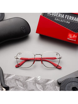 Ray-Ban Ferrari Collection RX6484M F007 Silver