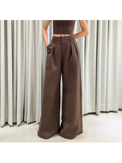 Lism P-037 High-Class Wide Leg Pants กางเกงขากว้างทรงหรู