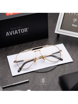 Ray-Ban RX8225V Aviator Titanium 1220 Arista