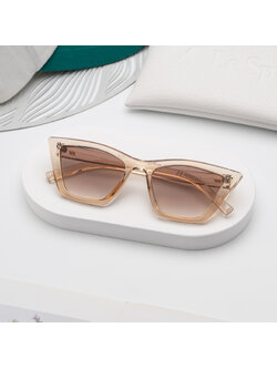 แว่นกันแดด Le Specs LSP2552142 VELODROME Vanilla Brown Clear Brown Gradient