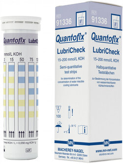 QUANTOFIX® LubriCheck 91336 กระดาษทดสอบน้ำยาหล่อเย็น