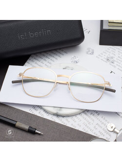 กรอบแว่น IC BERLIN Vorias Rose Gold Matte