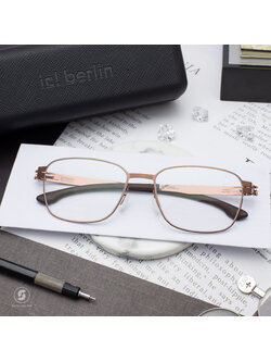 กรอบแว่น IC BERLIN Andy L. Shiny Copper