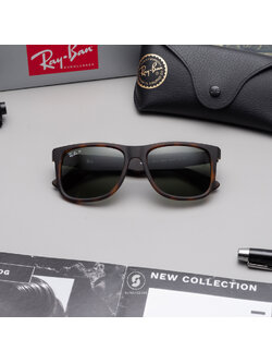 RayBan Justin RB4165F 865/9A Havana Polarized