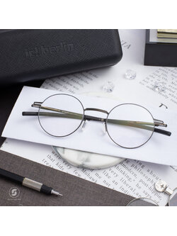 กรอบแว่น IC BERLIN Hani Baram Gunmetal