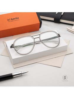 กรอบแว่น IC BERLIN Elliot Sky Grey HD Gunmetal