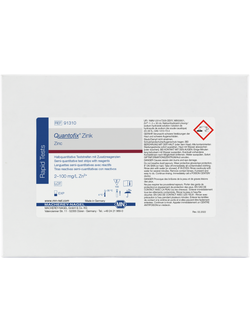 QUANTOFIX® Zinc 91310 กระดาษทดสอบซิงค์