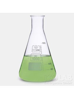ขวดรูปชมพู่ Erlenmeyer flask, ISOLAB