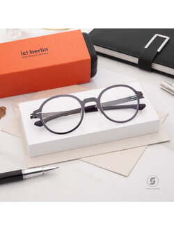 กรอบแว่น IC BERLIN Minho Aubergine