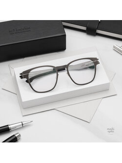กรอบแว่น IC BERLIN Edgar Matte Graphite Ash