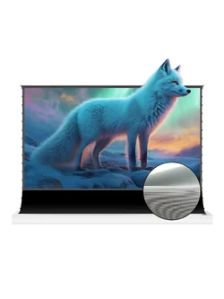 VIVIDSTORM S Lite Hyper Motorized Tension Floor Rising Lenticular ALR Projector Screen 150"