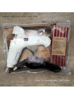 สีแดง - Glue gun sealing wax set