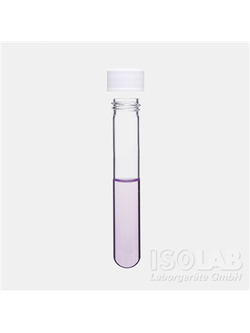 หลอดทดลองพร้อมฝาเกลียว TEST TUBE - SCREW CAP - 100ชิ้น/กล่อง - ISOLAB