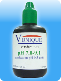 ชุดทดสอบกรด-ด่าง ( pH test kit ) ช่วง 7.0 - 9.1