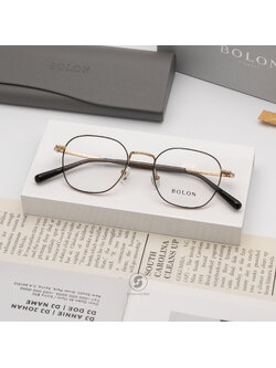 แว่นสายตา BOLON รุ่น BJ7325 B12 Gold / Gloss Black