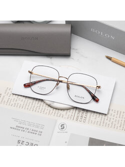 แว่นสายตา BOLON รุ่น BH7016 B12 Gold Matte Black Gold