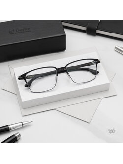 กรอบแว่น IC BERLIN Kenny Large Black