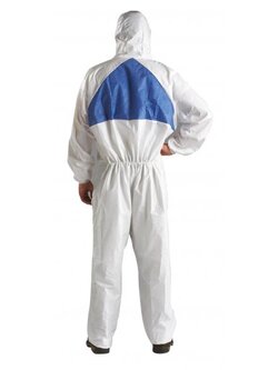 ชุด PPE 3M4540+ Coverall Type 5/6 ชุดป้องกันฝุ่นละอองและสารเคมี 1 ชุด