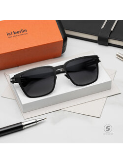 แว่นกันแดด IC BERLIN Tanner Black