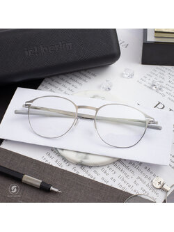 กรอบแว่น IC BERLIN Leste Chrome