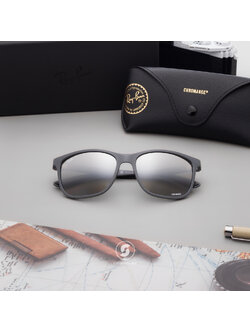 Ray-Ban RB4330CH 60175J Chromance Grey Mirror Silver Gradient Polarized