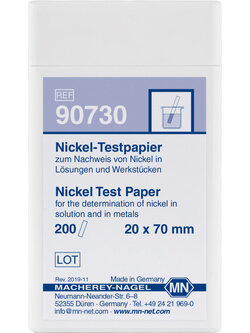 Nickel test paper 90730 กระดาษทดสอบนิกเกิล 10 mg/L
