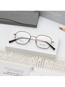 แว่นสายตา BOLON รุ่น Libson BA7001 B13 Matte Black / Rose Gold