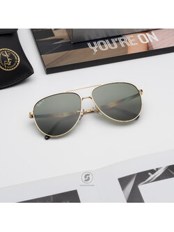 RayBan RB3712D 001/9A Gold Polarized