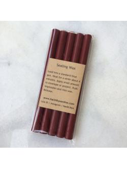 Traditional red gun wax seal (5 sticks) สวยอมตะ