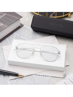 แว่นสายตา MYKITA NIKEN 051 Shiny Silver