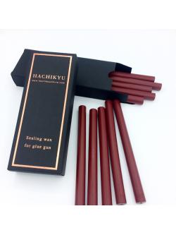 Traditional red gun wax (10 sticks) free 2 sticks สวย อมตะ
