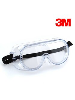 3M 334 Anti Fog แว่นครอบตานิรภัย