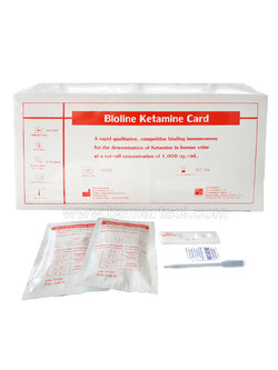 ชุดตรวจเคตามีน(ยาเค) แบบตลับหยด