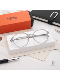 กรอบแว่น IC BERLIN Enshi Sky Grey HD Matte