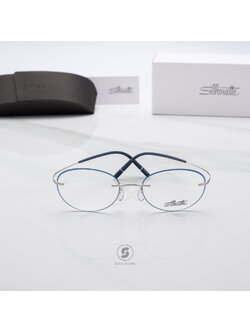 กรอบแว่น Silhouette TMA - The Icon. Accent Rings 5518/FZ 7201